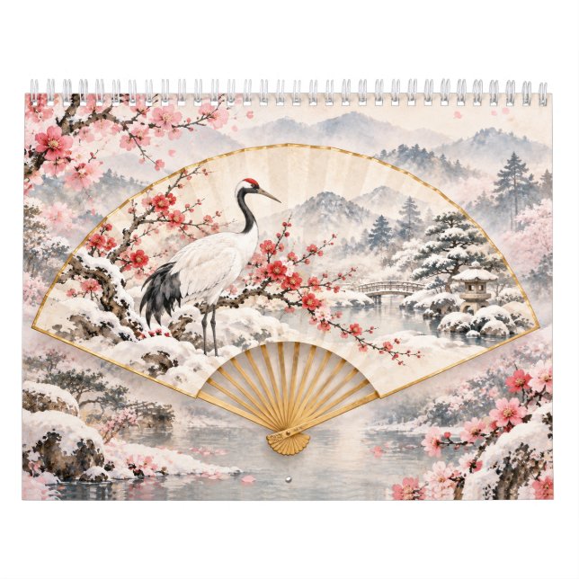 Japansk kalender för fläktsäsonger (Omslag)
