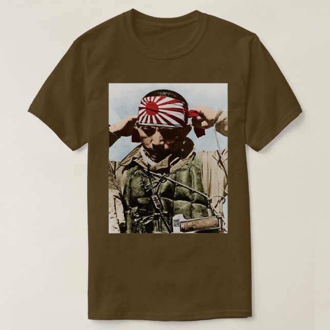 Japansk Kamikaze Pilot  T Shirt (Design framsida)