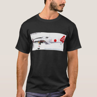 Japansk kämpe tee shirt
