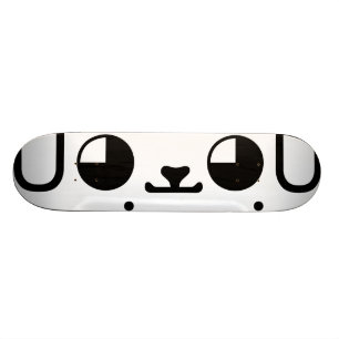 Japansk Kaomoji för gullig Kawaii valphund Skateboard Bräda 20 Cm