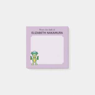 Japansk Kappa Yokai Monster-Personlig Post-it Block