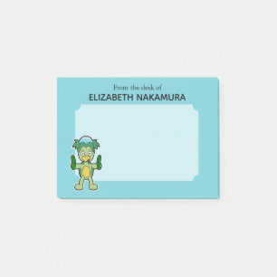 Japansk Kappa Yokai Monster-Personlig Post-it Block