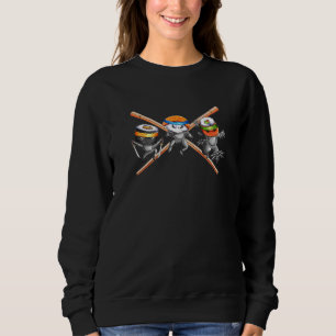 Japansk Karate Sushi Taekwondo Stridskonst Kung Fu T Shirt