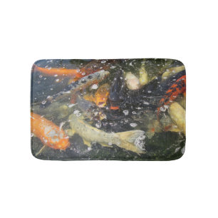 Japansk karp Koi Fish Swimming Badrumsmatta