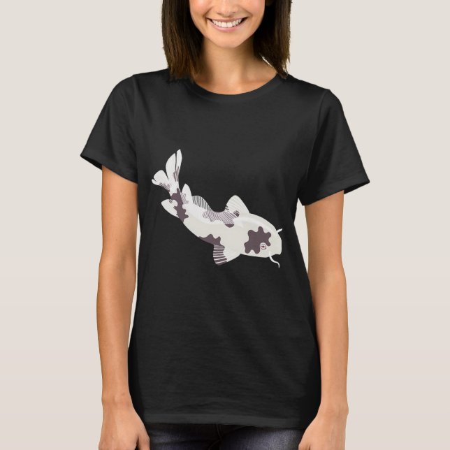japansk karp t shirt (Framsida)