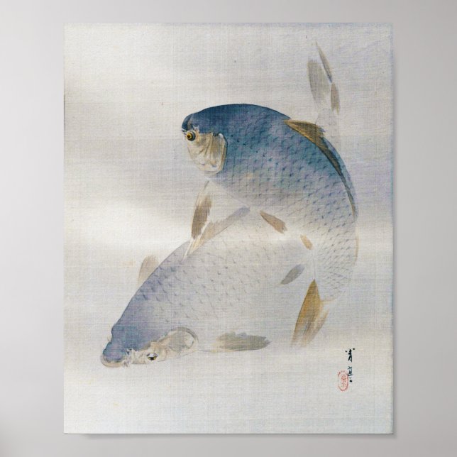 Japansk karp, Watanabe Seitei Poster (Framsidan)