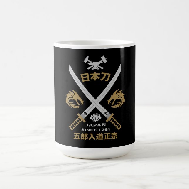 Japansk Katana Sword Kaffemugg (Center)