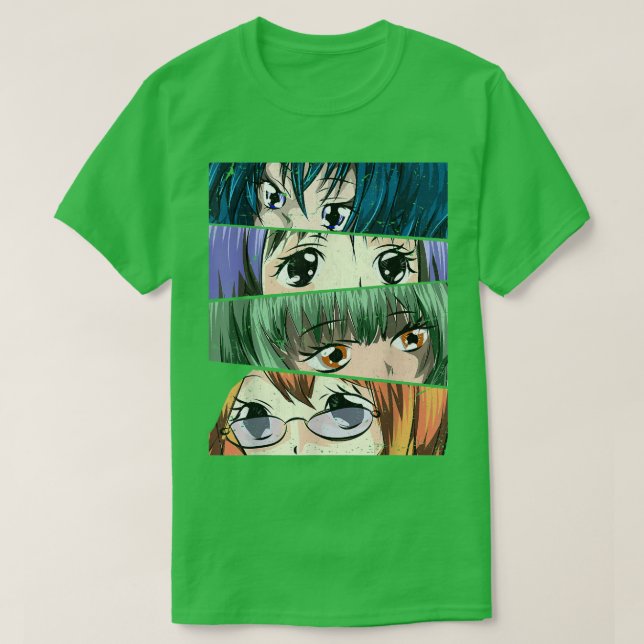 Japansk Kawaii Anime Otaku Japan Girl Manga Otaku T Shirt (Design framsida)