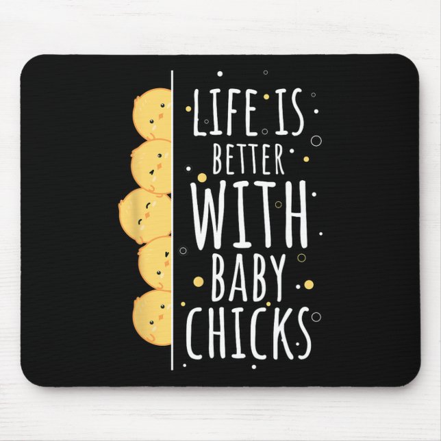 Japansk Kawaii Chicken Farming Vår Påsk Ba Musmatta (Framsidan)