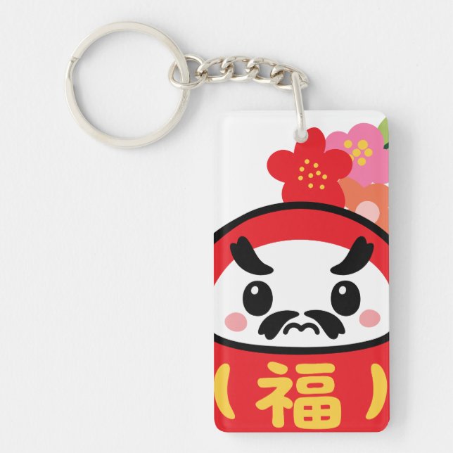 Japansk Kawaii daruma (Framsidan)