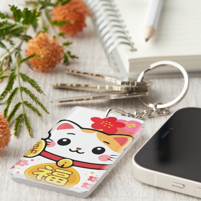 Japansk Kawaii Maneki (Högra Framsidan)