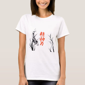 Japansk Ki-inspirationsmålning Tee Shirt