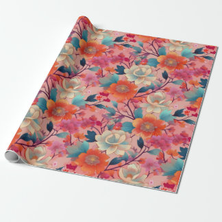Japansk Kimono Fabric-formad figursättning Papper Presentpapper