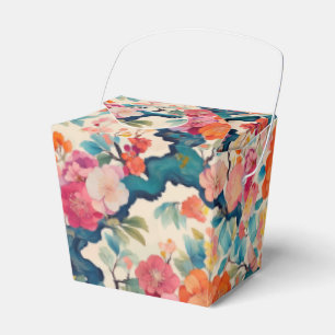 Japansk Kimono Fabric-formaterad favoritruta Presentaskar