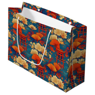 Japansk Kimono mönster Gift-påse