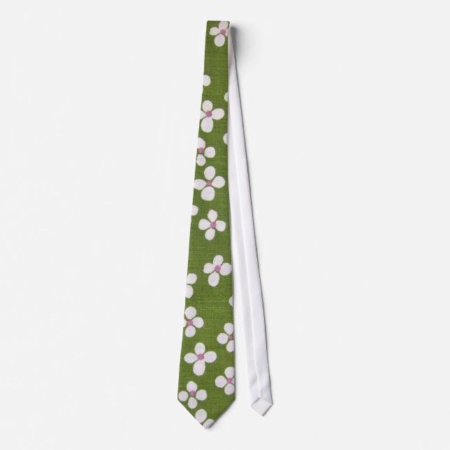 Japansk KIMONO Textile, Floret Mönster Slips (Framsida)