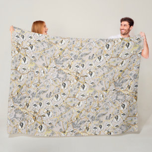 Japansk Kintsugi. Fleecefilt