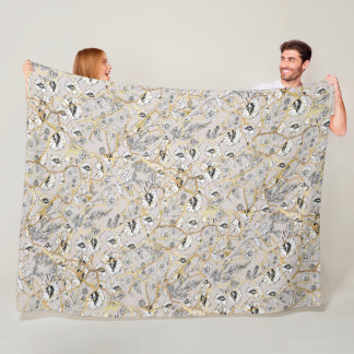 Japansk Kintsugi. Fleecefilt