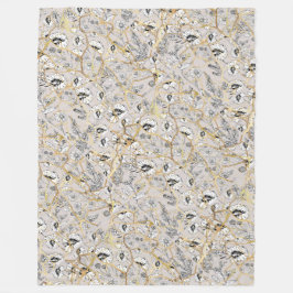 Japansk Kintsugi. Fleecefilt