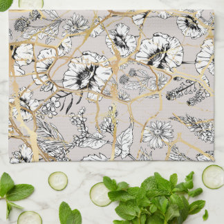 Japansk Kintsugi. Kökshandduk