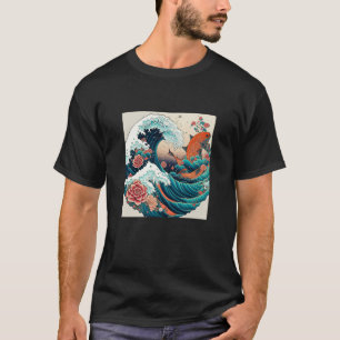 Japansk koi Carp Nishikigoi Fish Japan 2 T Shirt