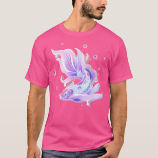 Japansk koi Fish Aesthetic Japan Älskare T Shirt