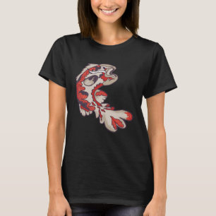 Japansk koi Fish Aquarium Koi Carp Aquarium Red T Shirt