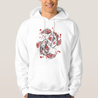 Japansk koi Fish I Koi Carp Pond Japan Tattoo Hoodie