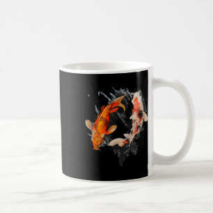 Japansk koi Fish I Koi Carp Pond Japan Tattoo Kaffemugg