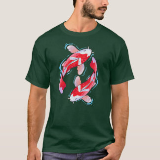 Japansk koi Fish I Koi Carp Pond T Shirt