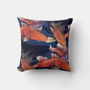 Japansk koi Fish Kudde