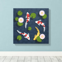 Japansk koi Fish Pond
