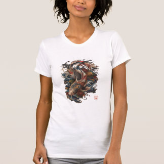 Japansk Koi-fisk | Traditionell Japansk Tatovering T Shirt