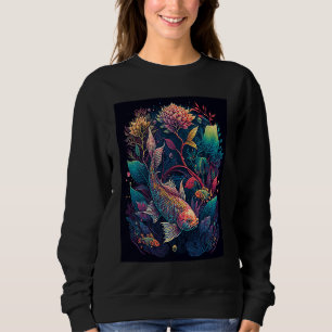 Japansk Koi Karp Nishikigoi Fisk Japan  4 T Shirt