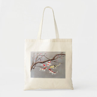 Japansk Koi shopping bag Tygkasse