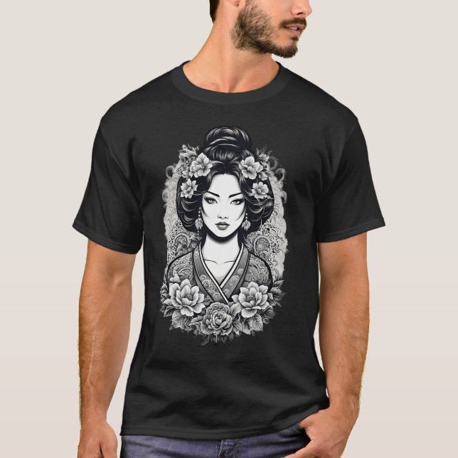 Japansk konst 7 t shirt (Framsida)