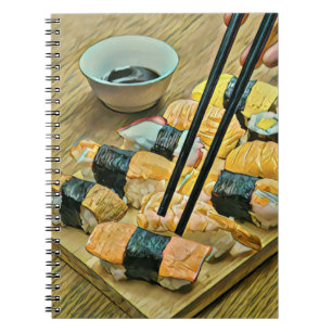 Japansk konst älskare anteckningsbok