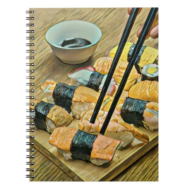 Japansk konst älskare anteckningsbok (Framsidan)