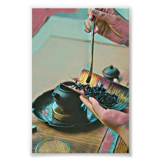 Japansk konst älskare fototryck (Framsidan)