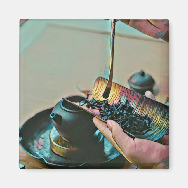Japansk konst älskare magnet (Framsidan)