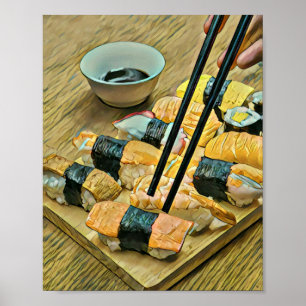 Japansk konst älskare poster