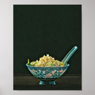 Japansk konst för Food Älskare Poster