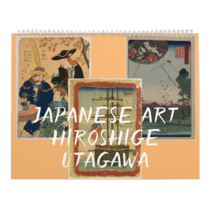 Japansk konst - Hiroshige Utagawa Kalender
