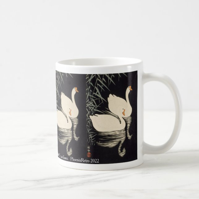 Japansk konst kaffemugg (Höger)