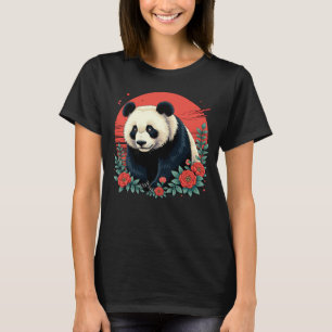 Japansk konst Poster Panda Tee