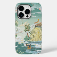Japansk konst stork Telefonväska Iconic Art Cover