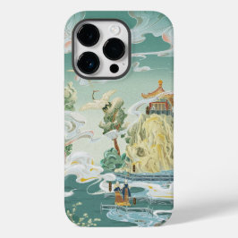 Japansk konst stork Telefonväska Iconic Art Cover