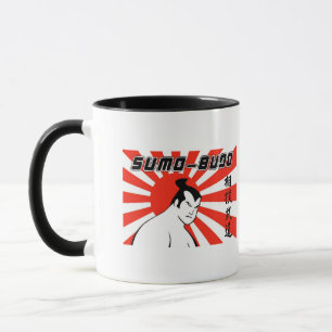 Japansk konstmugg för sumo-Budo Mugg