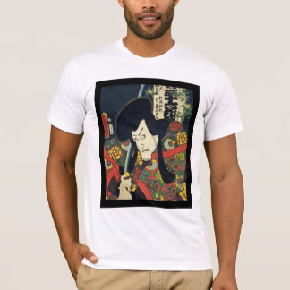 japansk konstukiyoe t-shirt