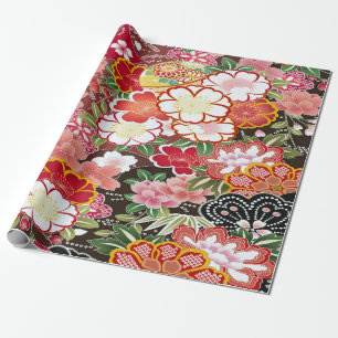 Japansk körsbärsBlommigt för Blommar Decoupage Presentpapper